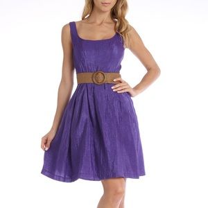 NEW Nine West Purple Dress